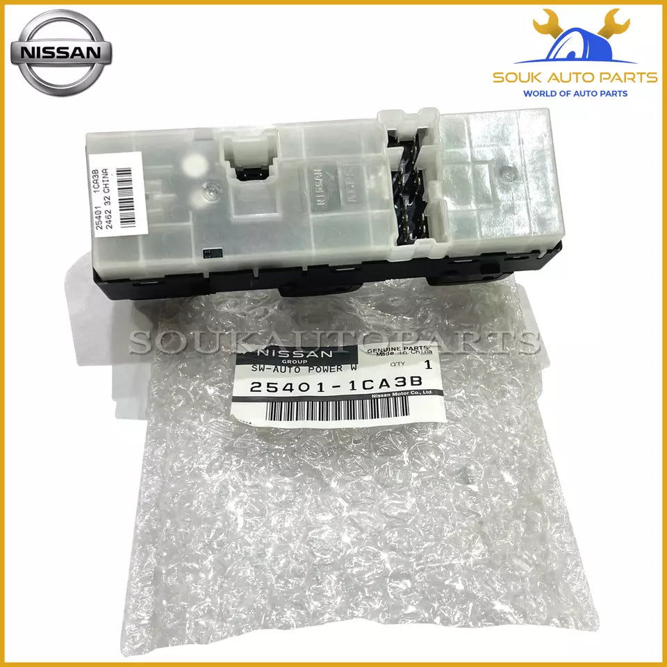 25401-1CA3B Genuine Nissan SWITCH AUTO POWER WINDOW MAIN For Infiniti FX35 QX70