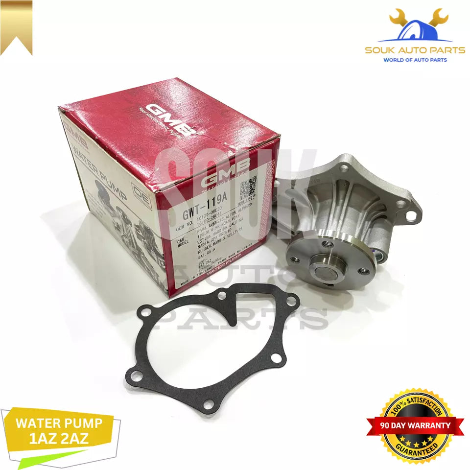 16100-28040/41 WATER PUMP 1AZ &amp; 2AZ-FE For Toyota RAV4 PETROL 2000-09