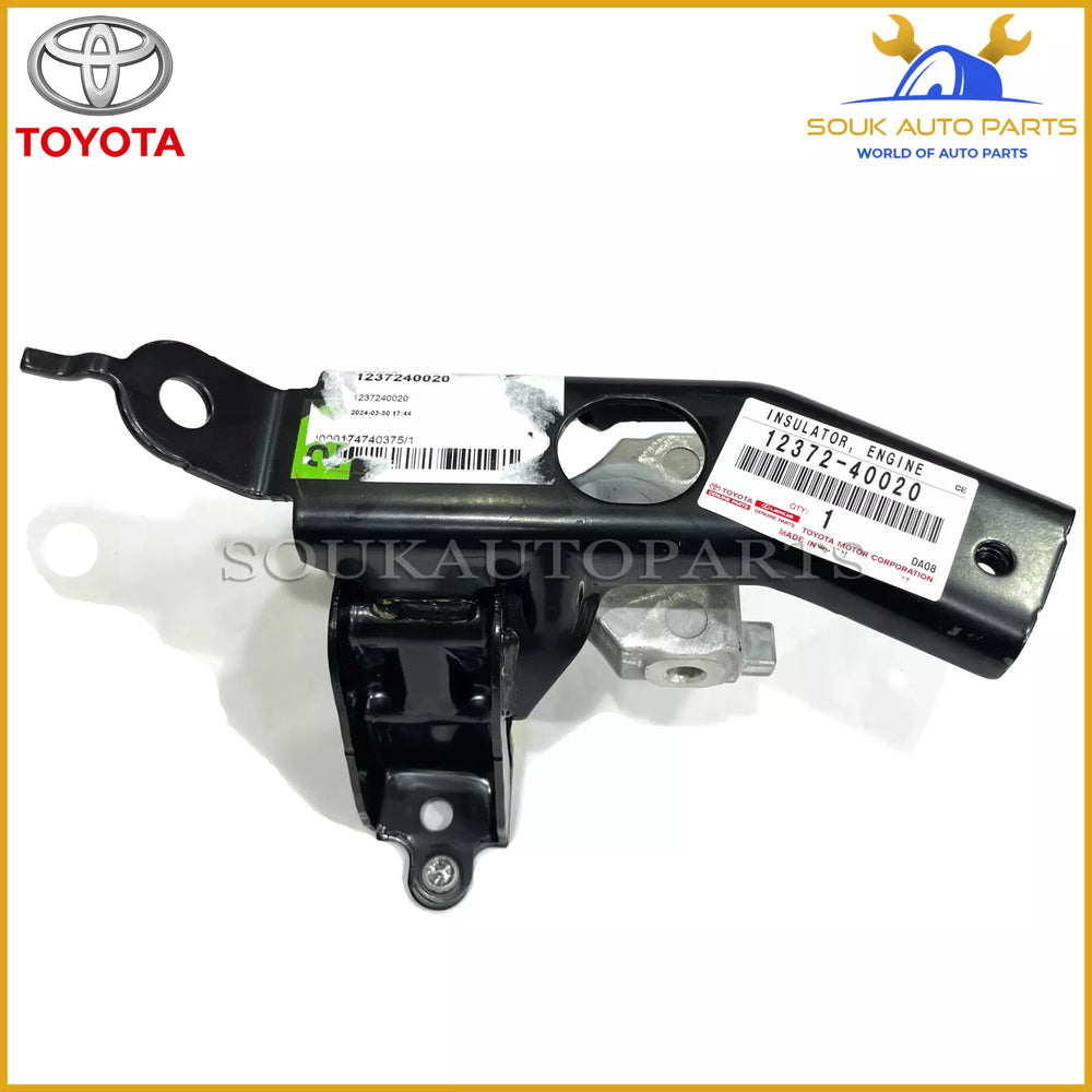 12372-40020 Genuine Toyota INSULATOR, ENGINE MOUNTING, LH(FOR TRANSVERSE ENGINE)
