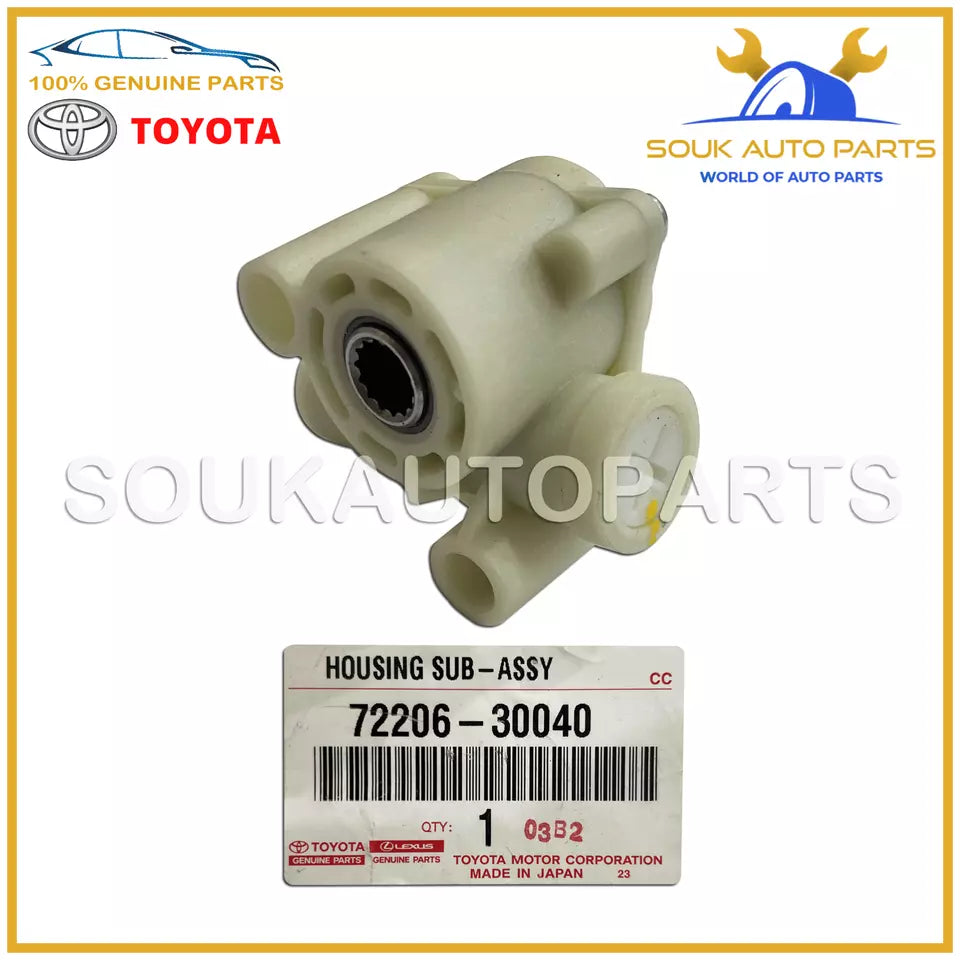 72206-30040 Genuine Toyota POWER SEAT HOUSING Toyota FZJ80 LEXUS LX450 GS300