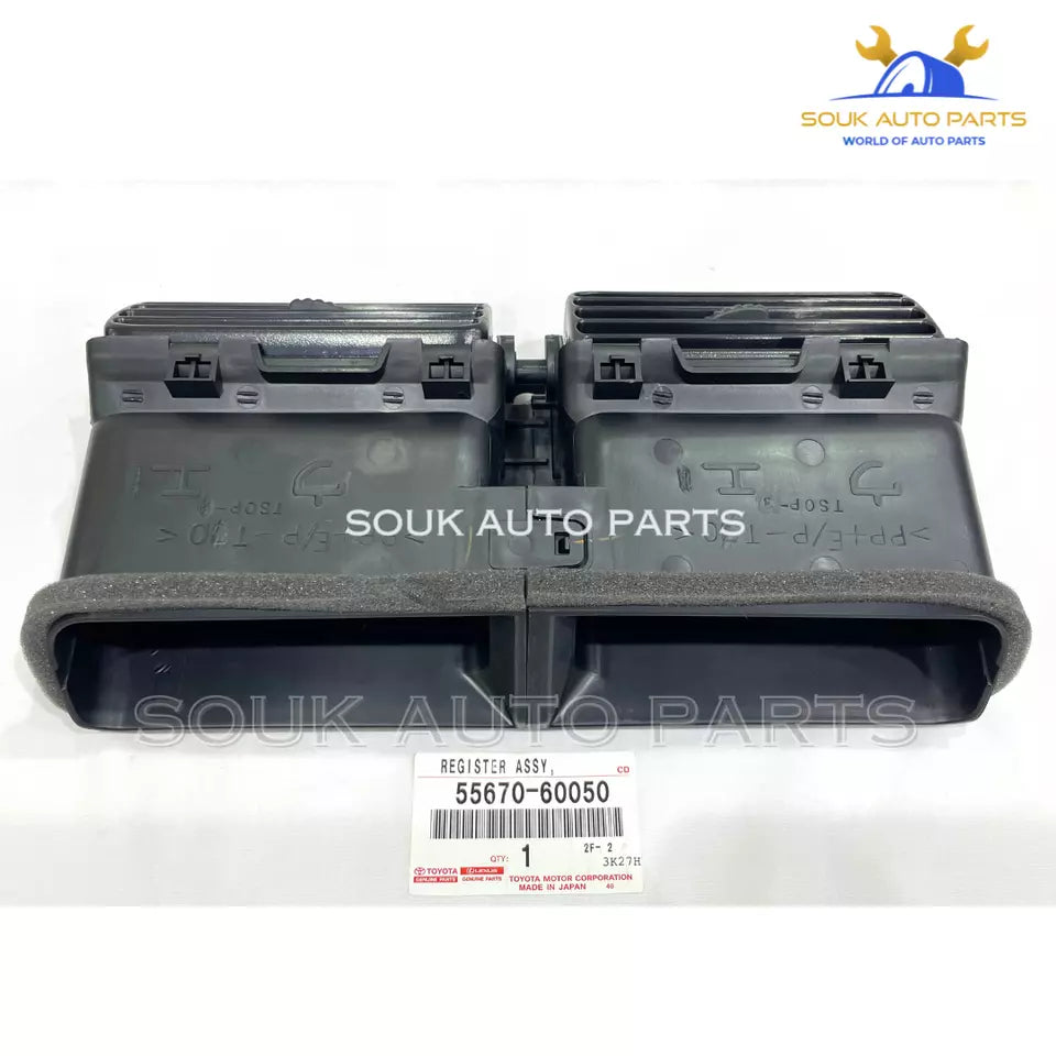 55670-60050 Genuine Toyota REGISTER ASSY, INSTRUMENT PANEL, CENTER 5567060050