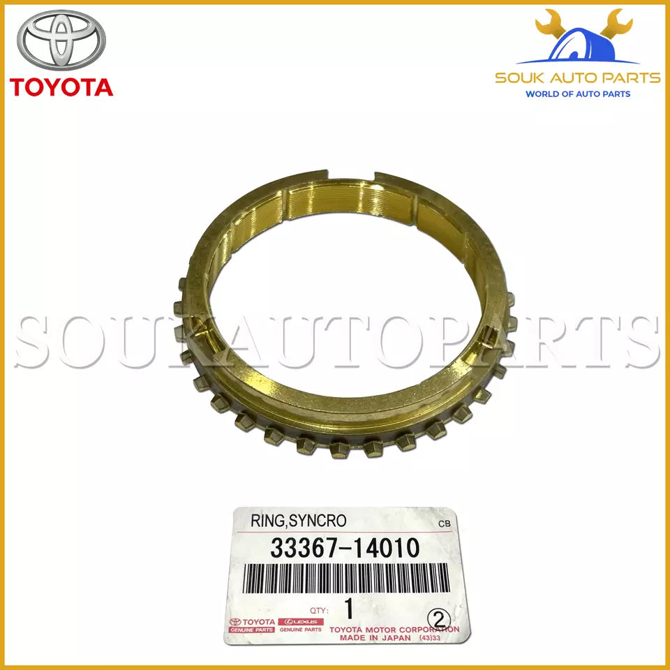 33367-14010 Genuine Toyota RING, SYNCHRONIZER (FOR TRANSFER FRONT DRIVE CLUTCH)