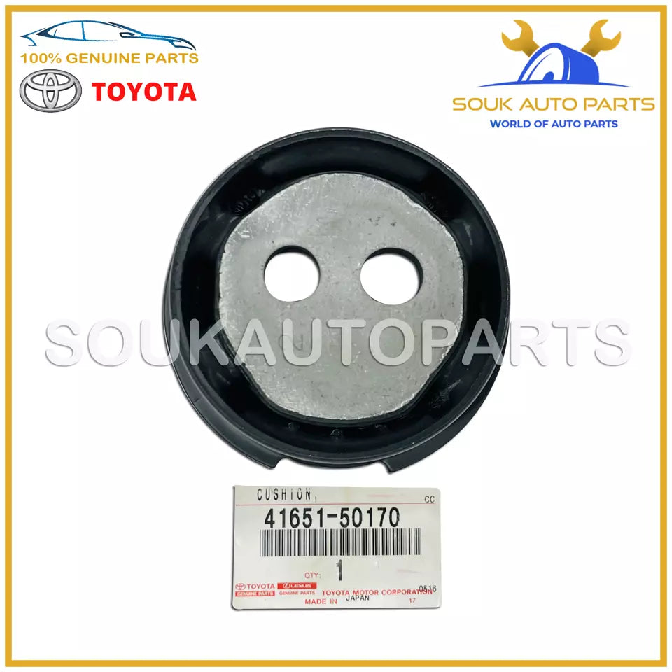 41651-50170 Genuine Toyota CUSHION, REAR DIFFERENTIAL MOUNT, NO.1 4165150170 OEM