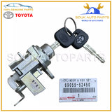 69055-52450 Genuine Toyota BACK DOOR LOCK CYLINDER &amp; KEY SET 6905552450 YARIS