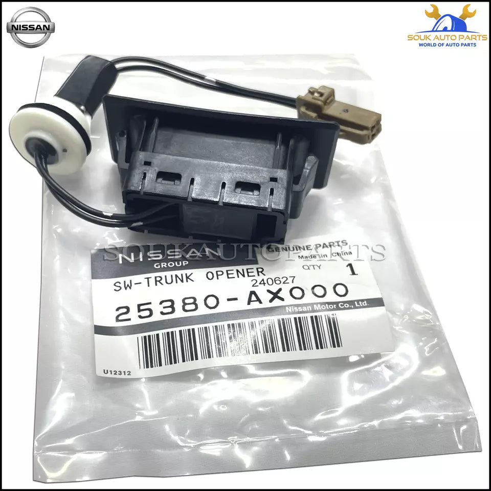 25380-AX000 Genuine Nissan SW-TRUNK OPENER 25380AX000 OEM MARCH MICRA