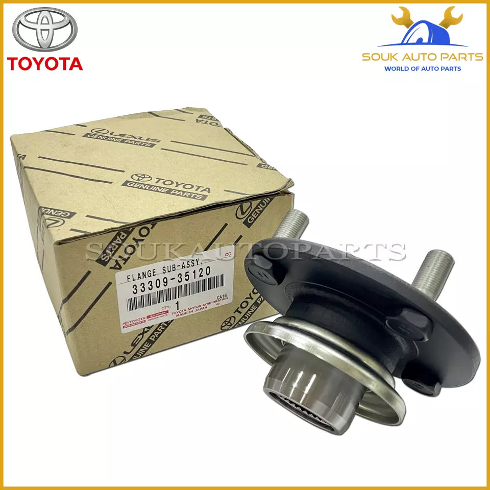 33309-35120 Genuine Toyota FLANGE SUB-ASSY, OUTPUT SHAFT COMPANION 4RUNNER HILUX