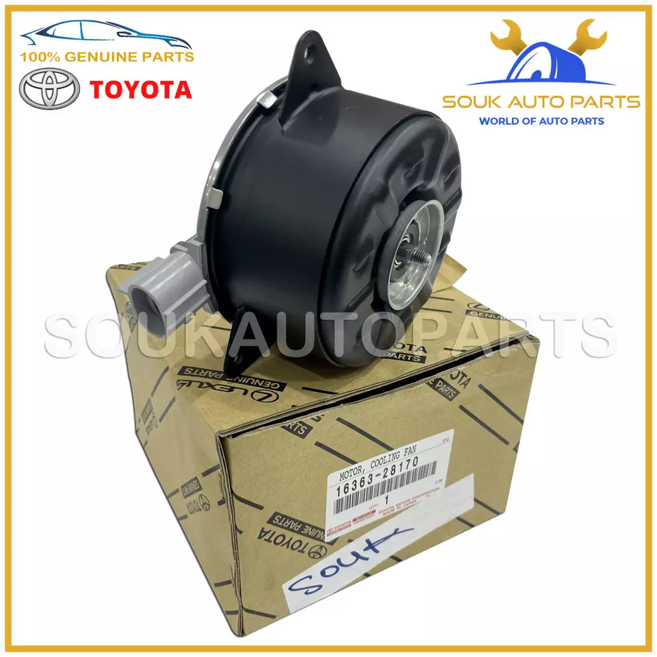 16363-28170 Genuine Toyota MOTOR, COOLING FAN 1636328170 OEM