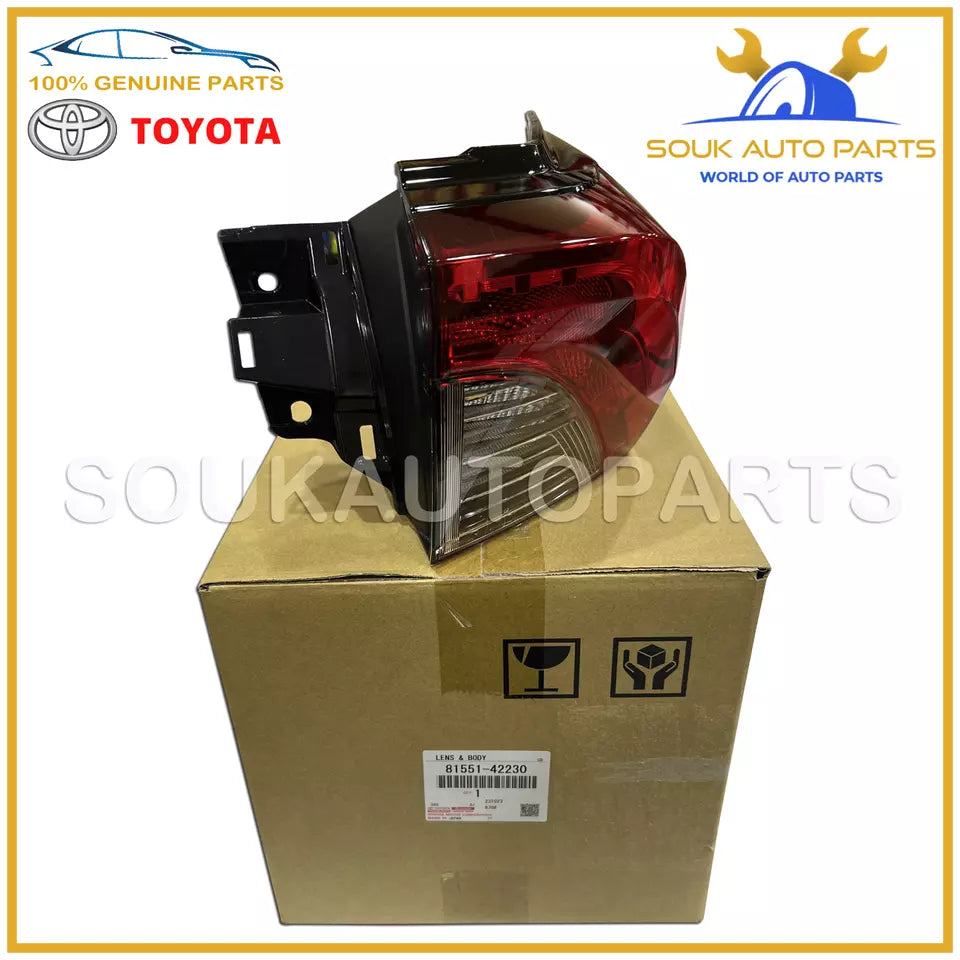 81551-42230 Genuine Toyota LENS &amp; BODY REAR 8155142230 OEM RAV4