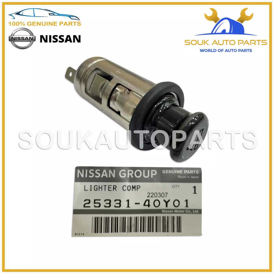 25331-40Y01 Genuine Nissan COMPLETE CIGARETTE LIGHTER 2533140Y01 INFINITI Q45