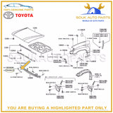53904-60010 Genuine Toyota PANEL, FRONT END, LH 5390460010 OEM