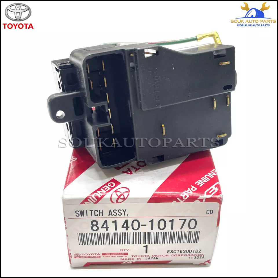 84140-10170 Genuine Toyota SWITCH ASSY, HEADLAMP DIMMER 8414010170 OEM