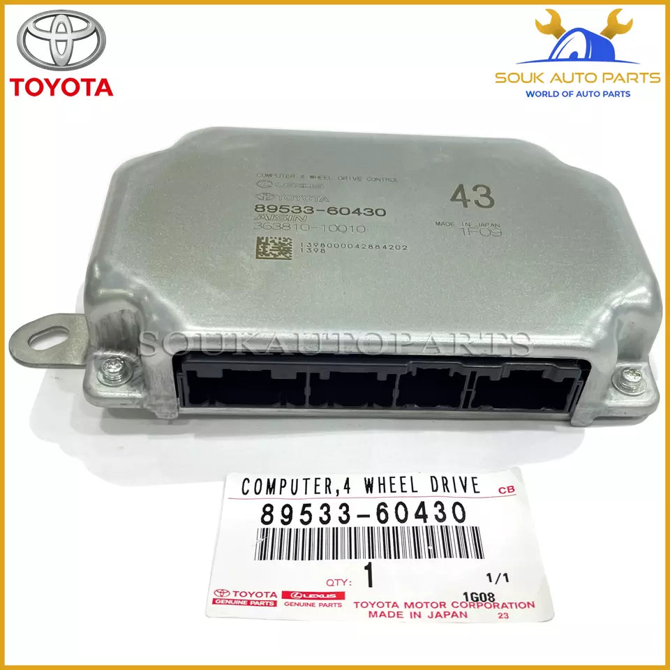 89533-60430 Genuine Toyota COMPUTER 4 WHEEL 8953360430 OEM LAND CRUISER
