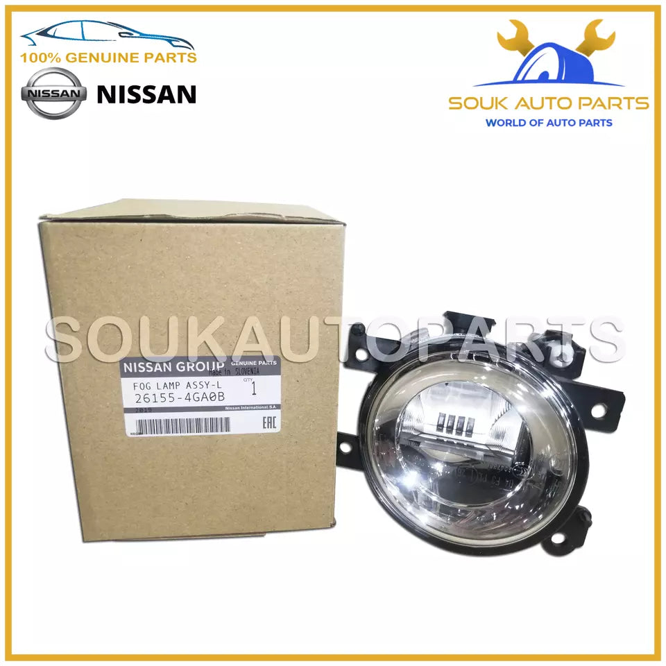 26155-4GA0B Genuine Nissan FOG LAMP ASSY LH 261554GA0B OEM