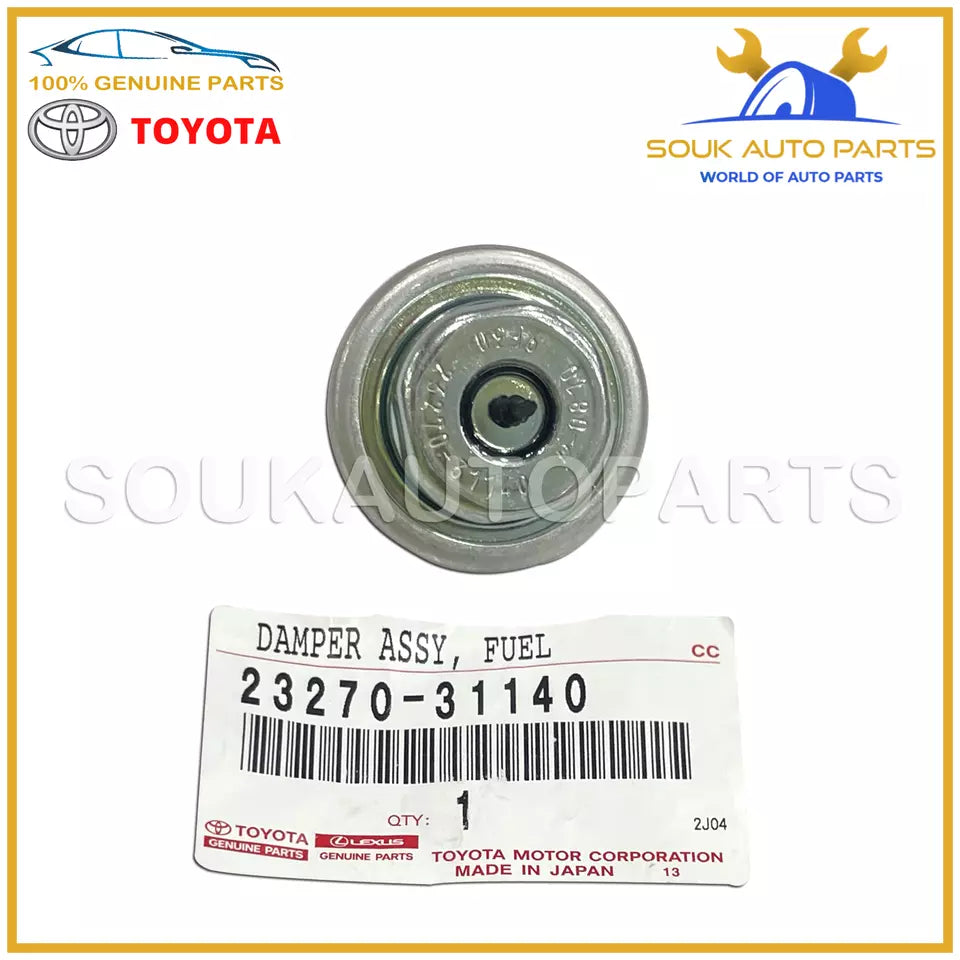 23270-31140 Genuine Toyota DAMPER ASSY, FUEL PRESSURE PULSATION 2327031140 OEM