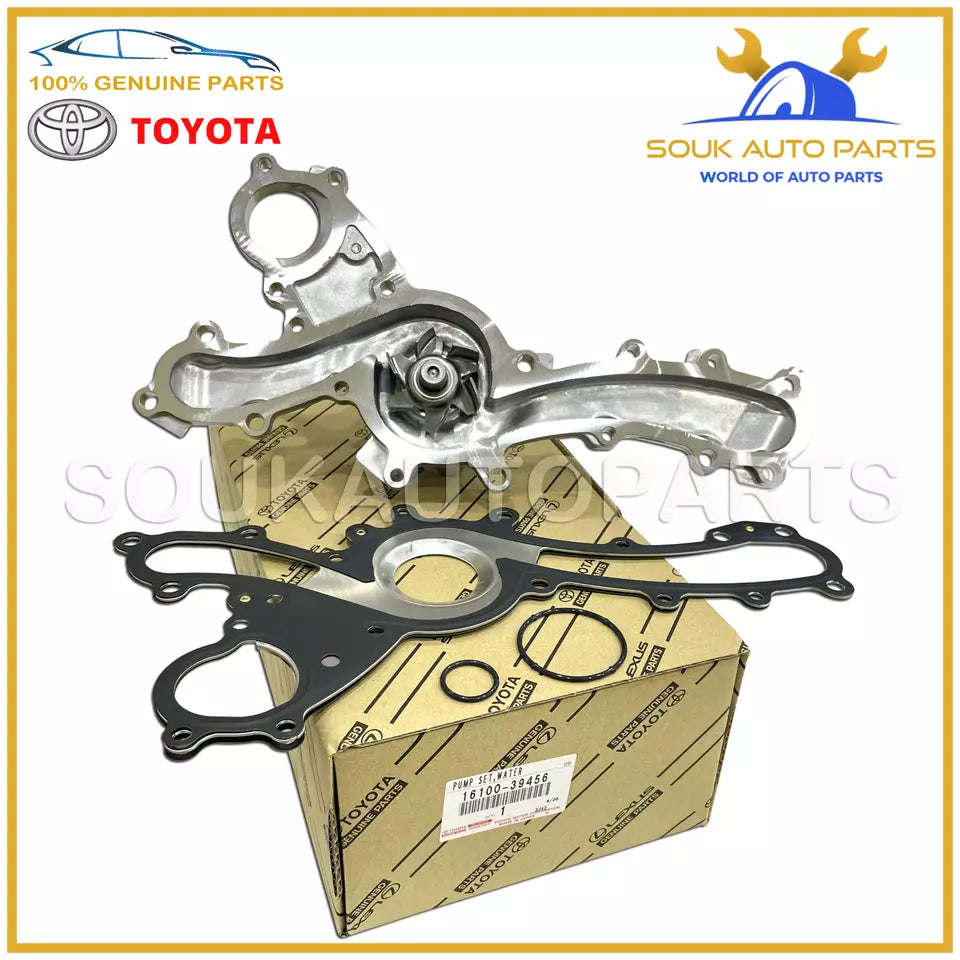 16100-39456 Genuine Toyota PUMP ASSY, ENGINE WATER 2GRFE 1610039456 OEM