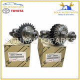 Genuine Toyota BALANCE SHAFT SET W/BEARING SET (8 PCS) 2AZ-FE NO.1 &amp; NO.2 2.4L