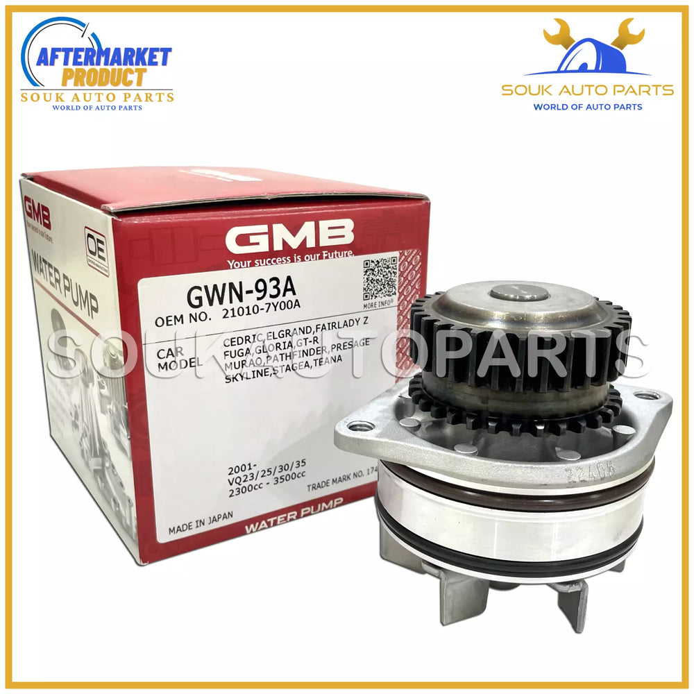 21010-7Y026 WATER PUMP VQ35DE For Nissan MAXIMA ALTIMA V6