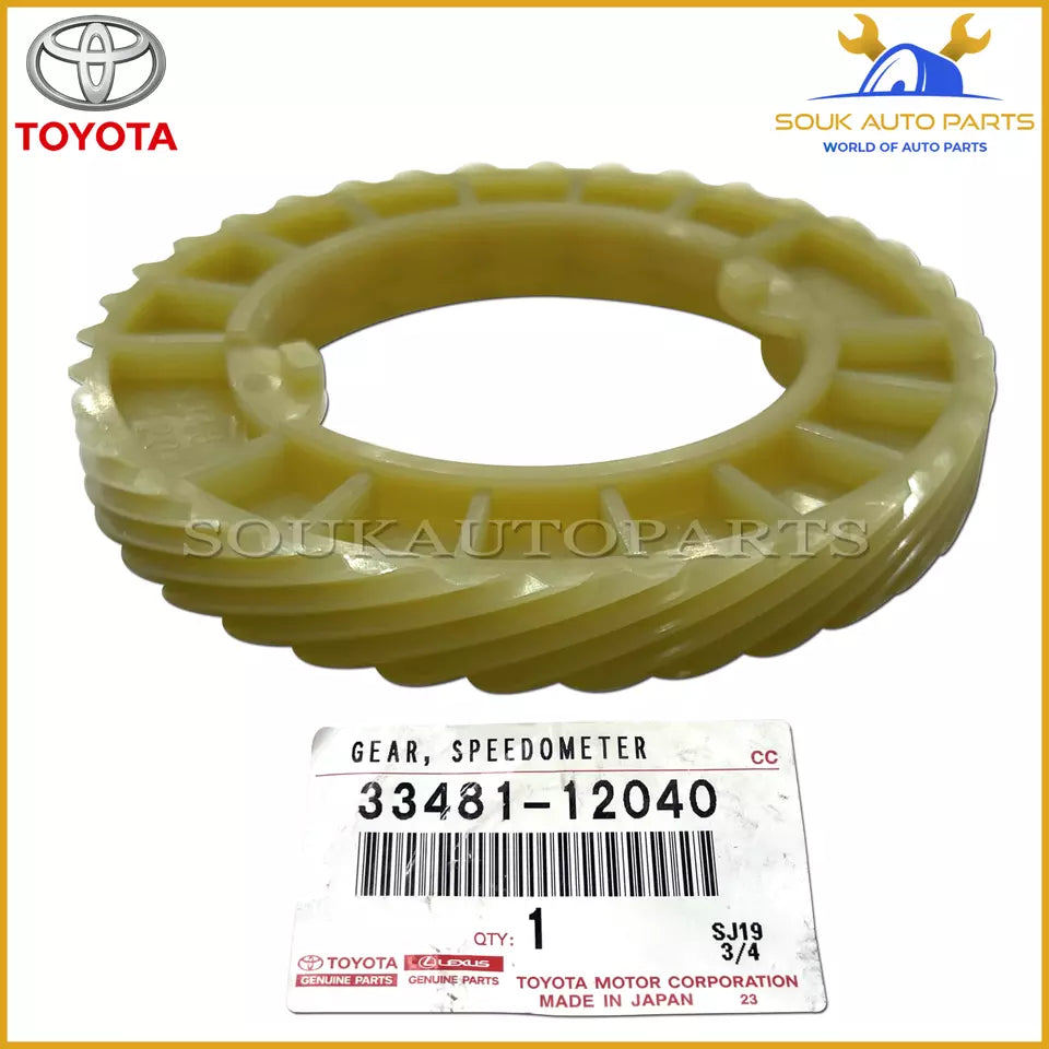 33481-12040 Genuine Toyota GEAR, SPEEDMETER DRIVE (ATM) 3348112040 OEM