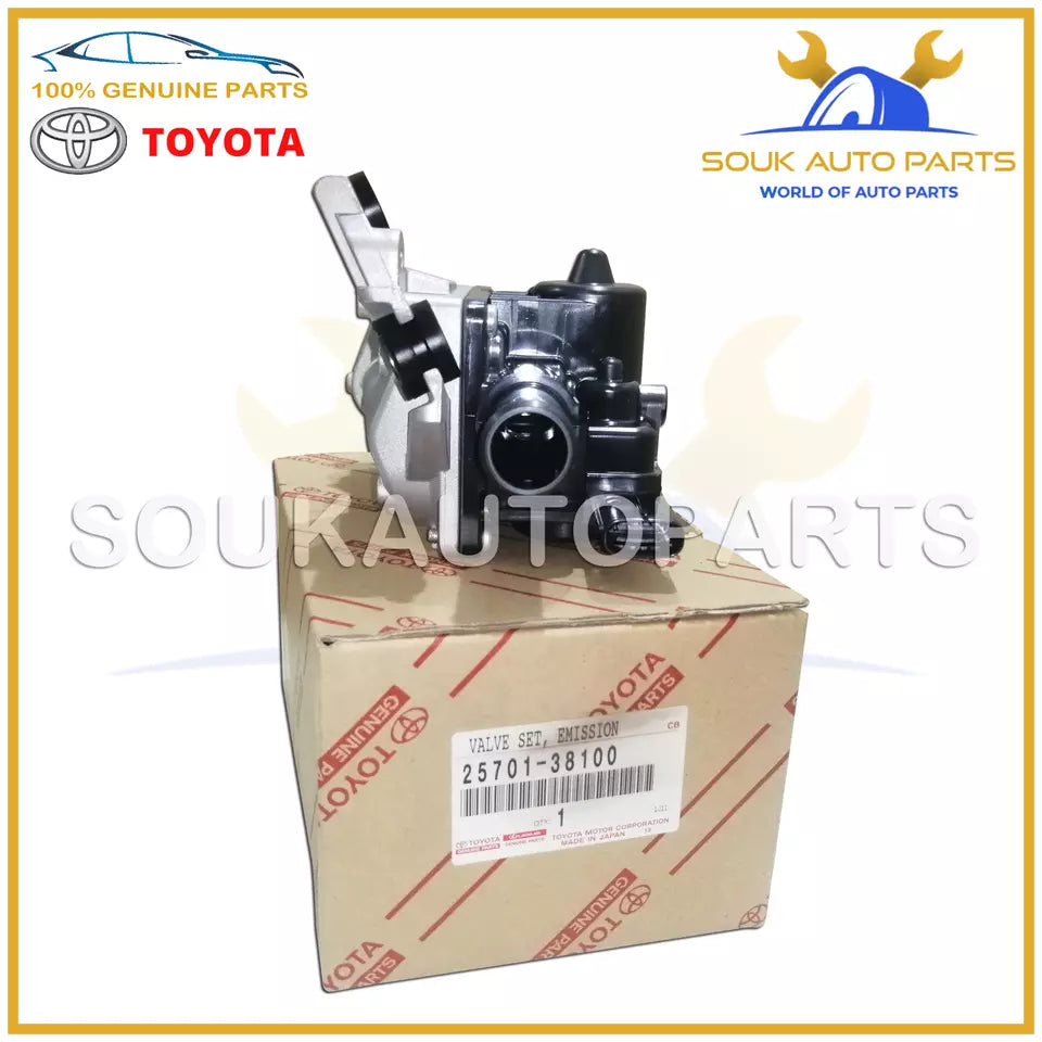 25701-38100 Genuine Toyota VALVE SET, EMISSION CONTROL, NO.2 TUNDRA LC LEXUS