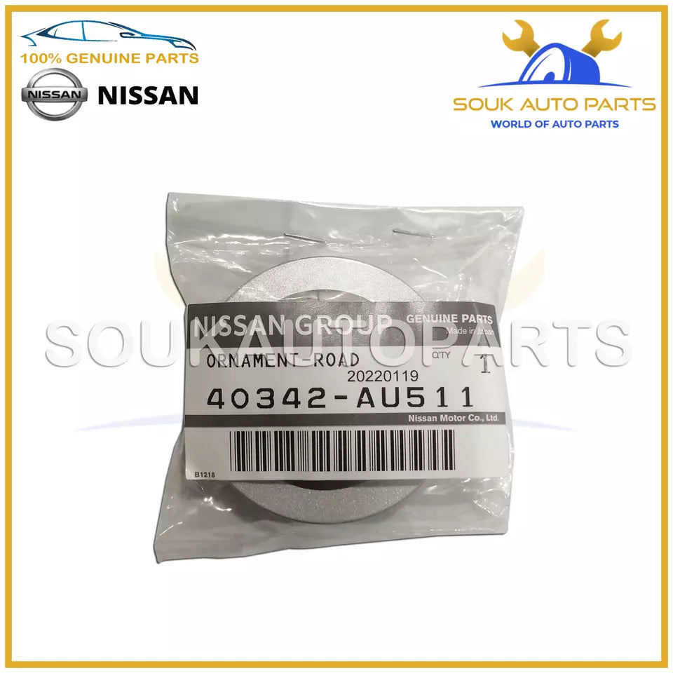 40342-AU511 Genuine Nissan WHEEL CENTER CAP COVER - Maxima Rogue 40342AU511 OEM