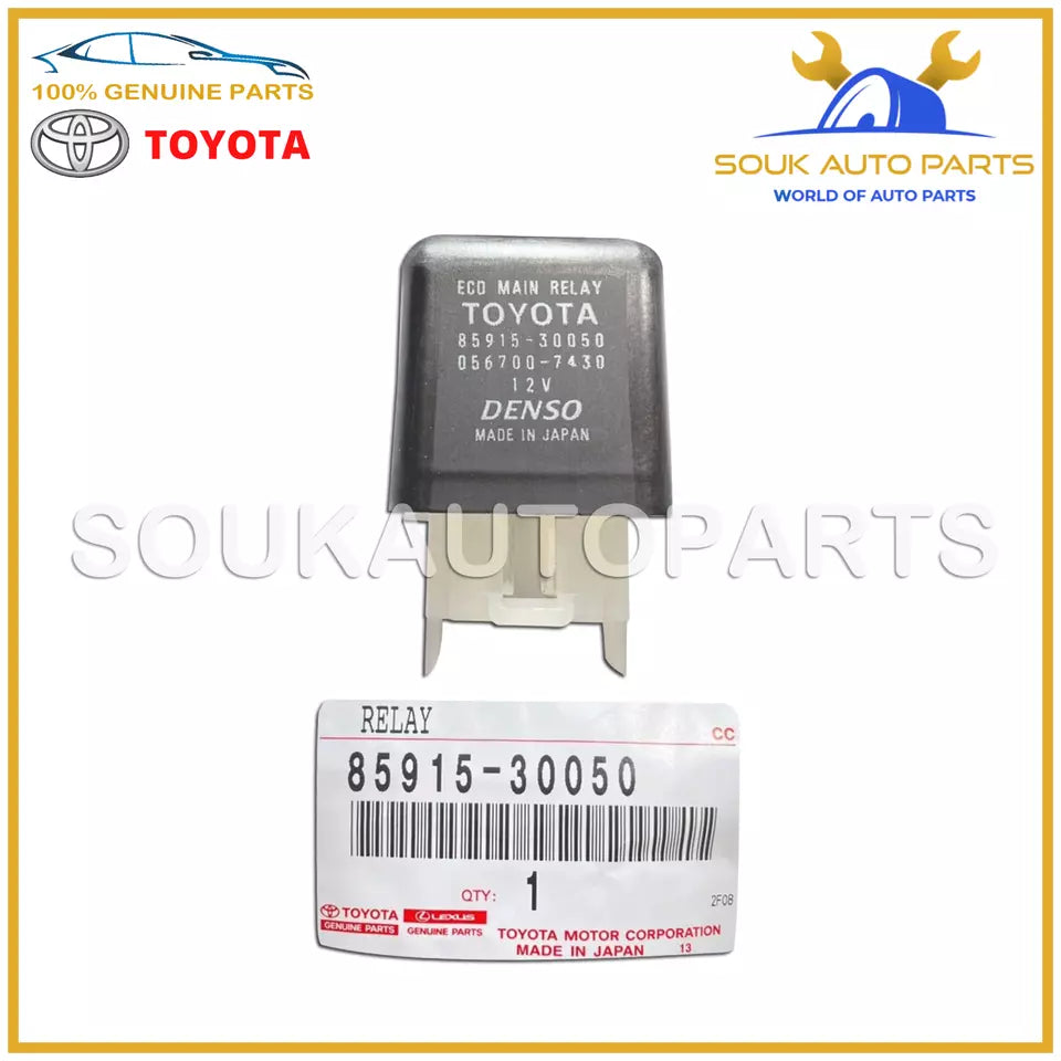 85915-30050 Genuine Toyota MAIN RELAY 8591530050 OEM