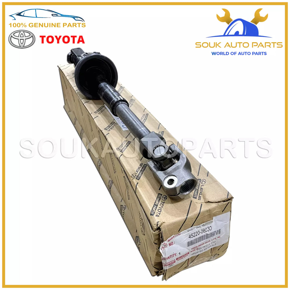 45220-08030 Genuine Toyota SHAFT ASSY, STEERING INTERMEDIATE 2GRFE