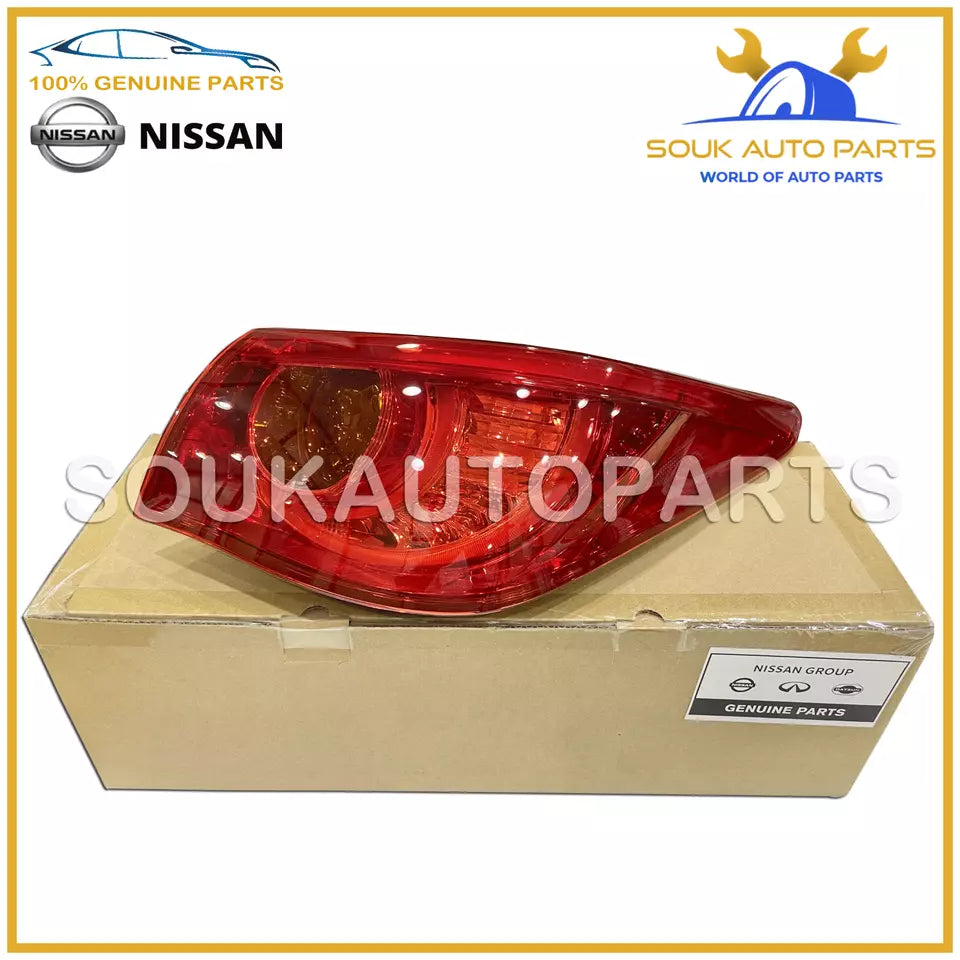 26550-4GA0B Genuine Nissan LAMP COMB REAR, RH 265504GA0B OEM Infiniti Q50 Q50L