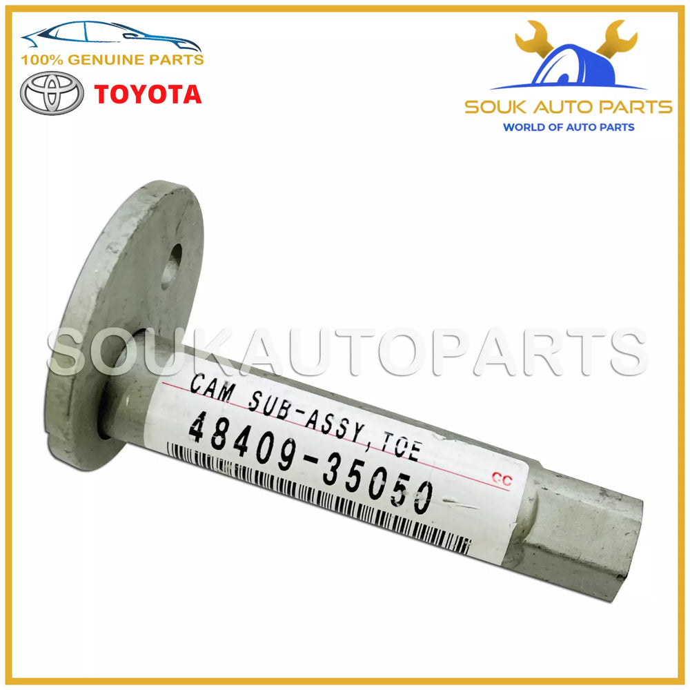 48409-35050 Genuine Toyota CAM ASSY, FRONT SUSPENSION TOE ADJUST 4840935050 OEM