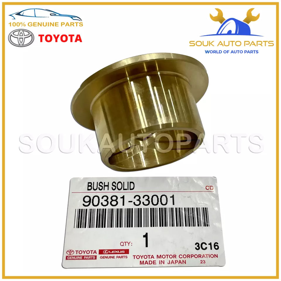90381-33001 Genuine Toyota BUSH (FOR STEERING KNUCKLE), RH/LH 9038133001 OEM