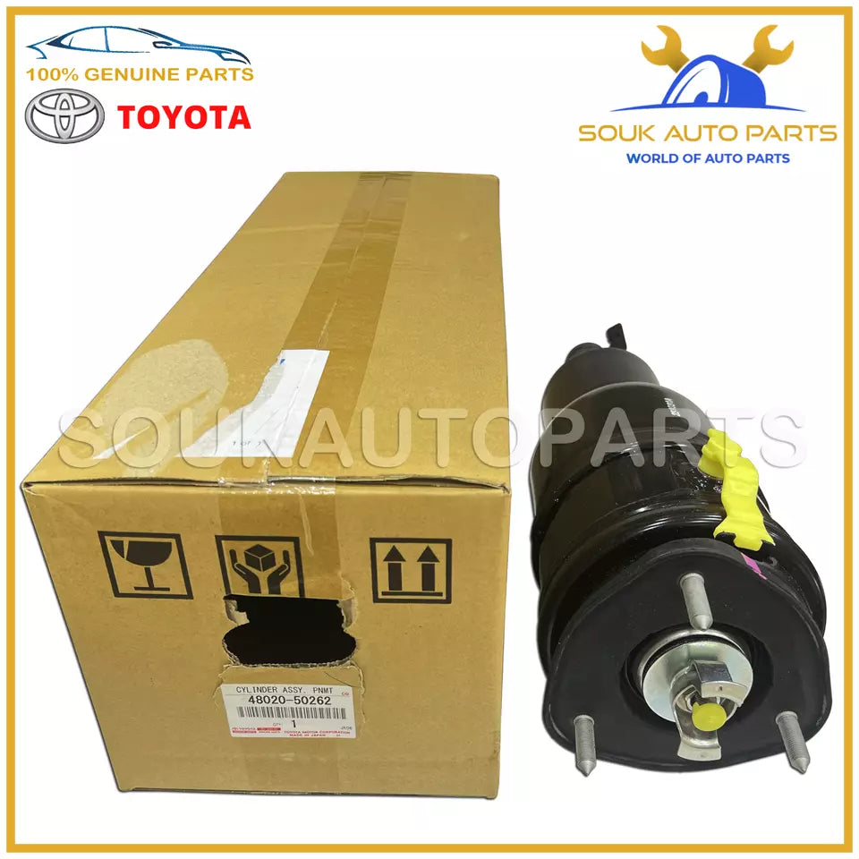 48020-50262 Genuine Toyota CYLINDER LEFT FR ASSY PNEUMATIC For Lexus LS460/460L