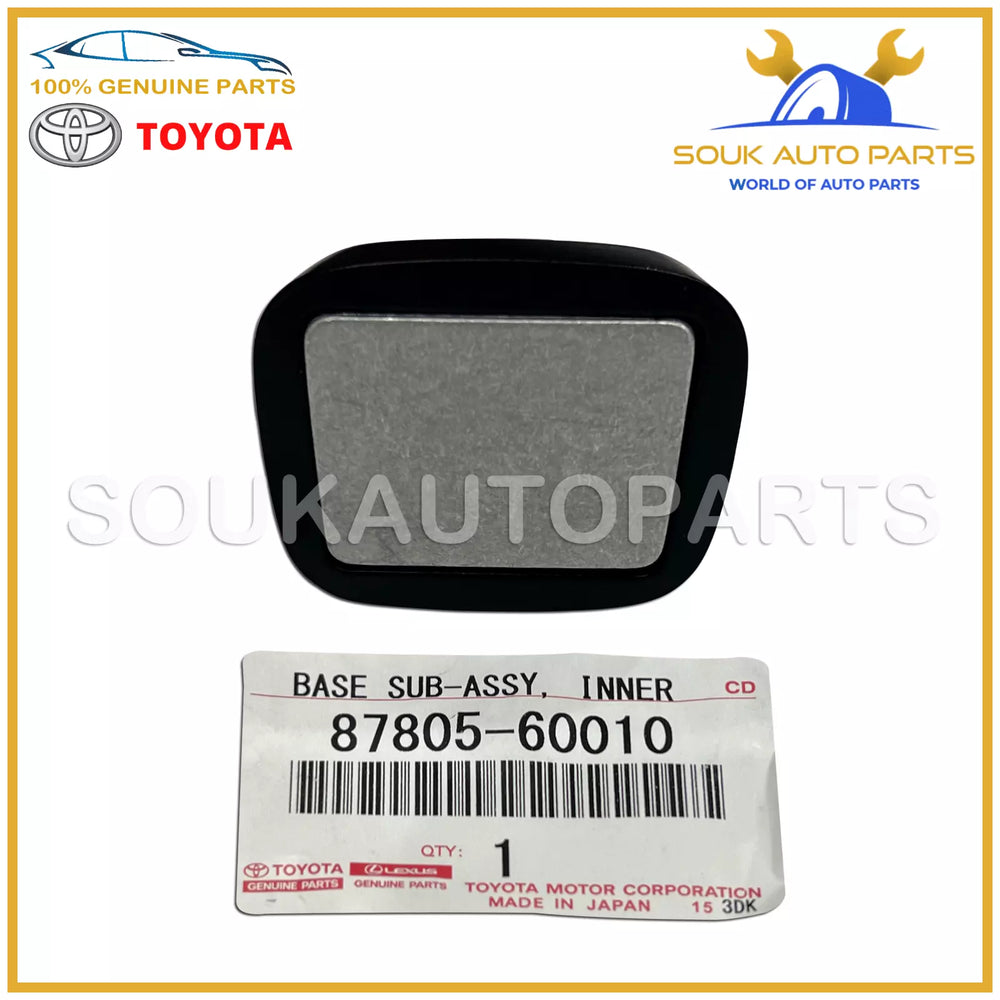 87805-60010 Genuine Toyota BASE SUB-ASSY, INNER REAR VIEW MIRROR 8780560010 OEM