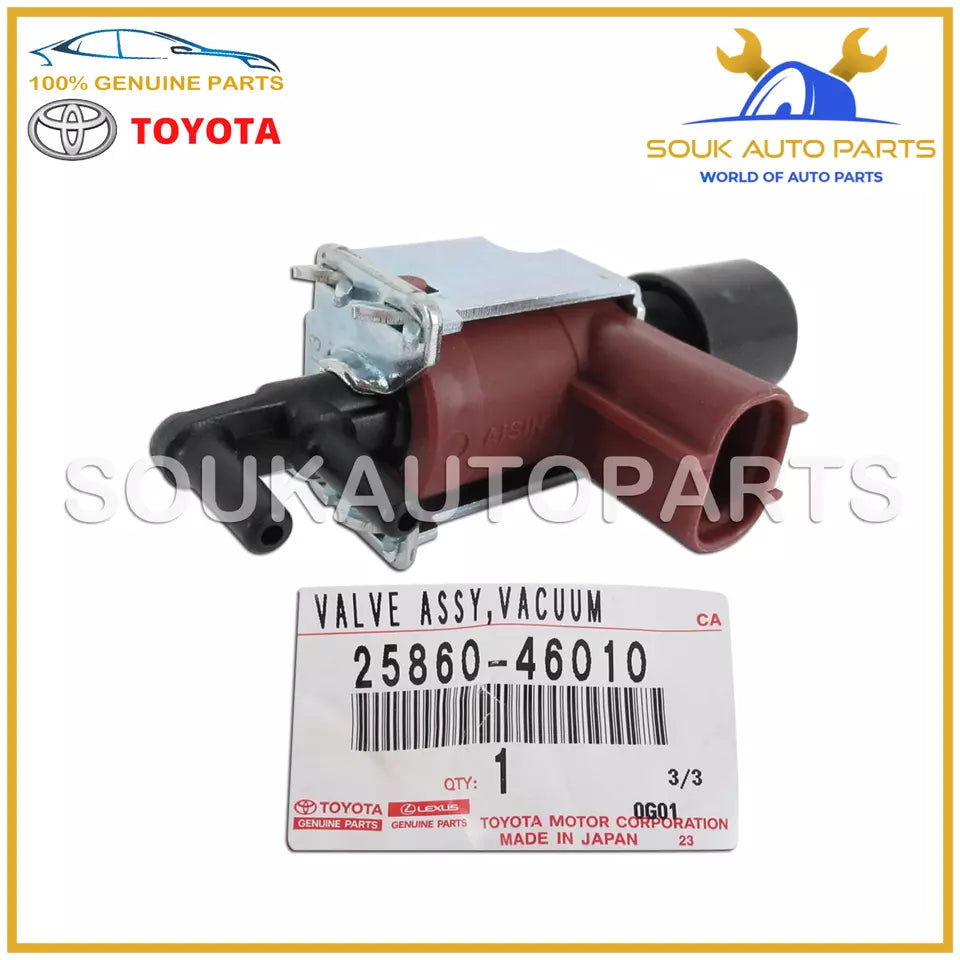 25860-46010 Genuine Toyota VACUUM SWITCHING VALVE 2586046010 OEM
