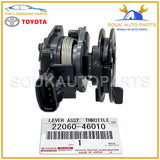 22060-46010 Genuine Toyota LEVER ASSY, THROTTLE W/SENSOR 2206046010 OEM
