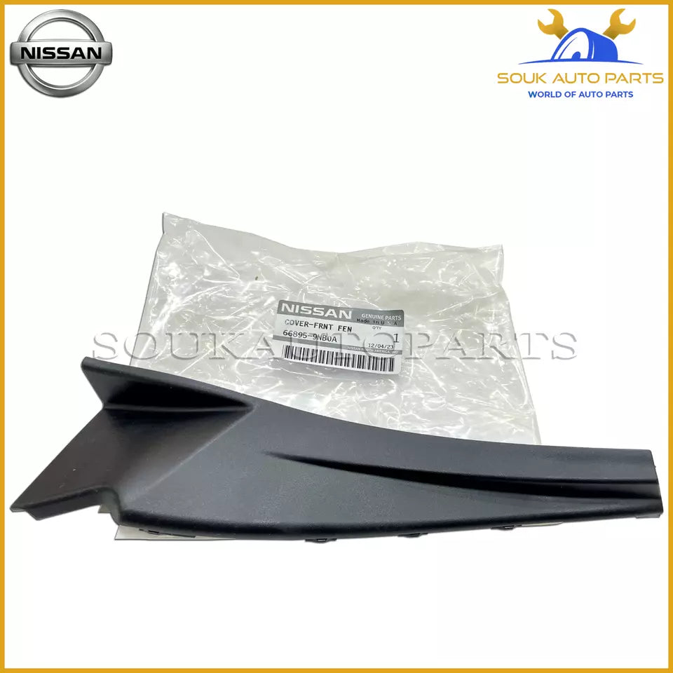 66895-9NB0A Genuine Nissan COVER-FRNT FENDER, LH 668959NB0A OEM QX60 HYBIRD