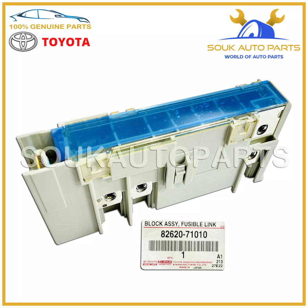 82620-71010 TOYOTA GENUINE FUSIBLE LINK BLOCK ASSY 8262071010 OEM