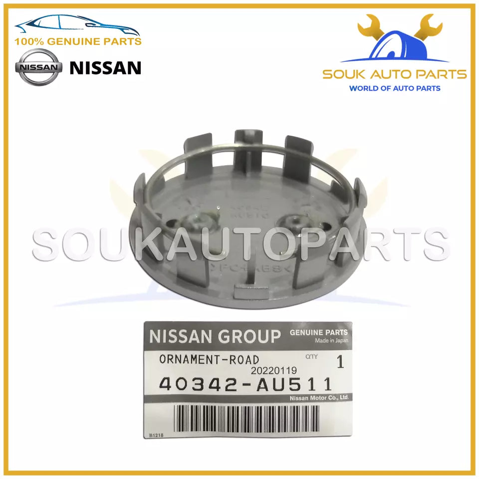 40342-AU511 Genuine Nissan WHEEL CENTER CAP COVER - Maxima Rogue 40342AU511 OEM