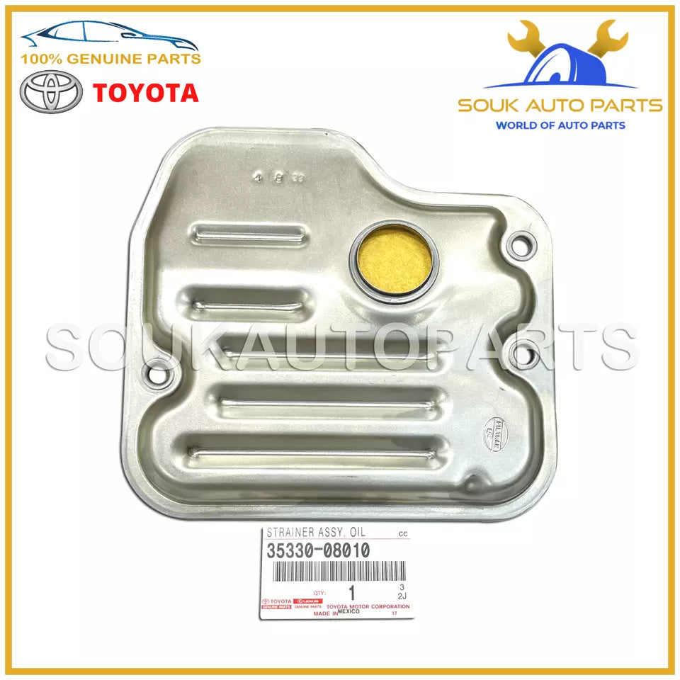 35330-08010 Genuine Toyota STRAINER ASSY, VALVE BODY OIL 3533008010 OEM