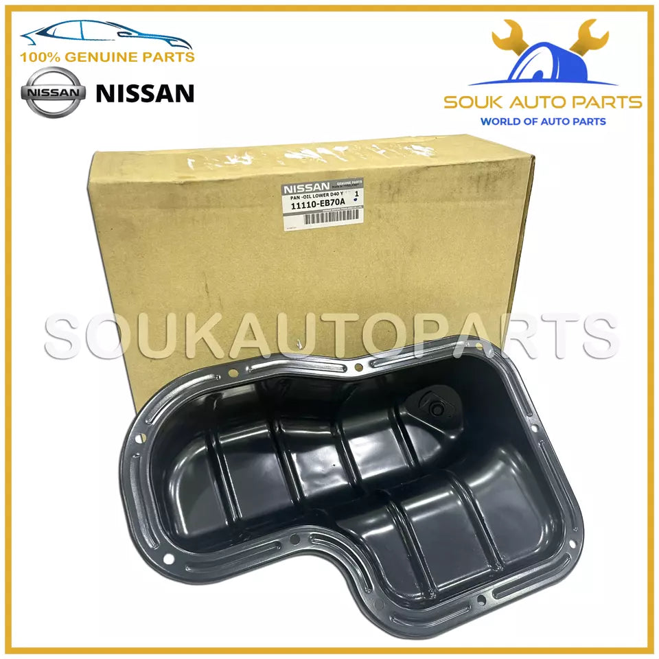 11110-EB70A Genuine OIL PAN ASSY, SUMP METAL TRAY For Nissan YD25 D40 11110EB70A