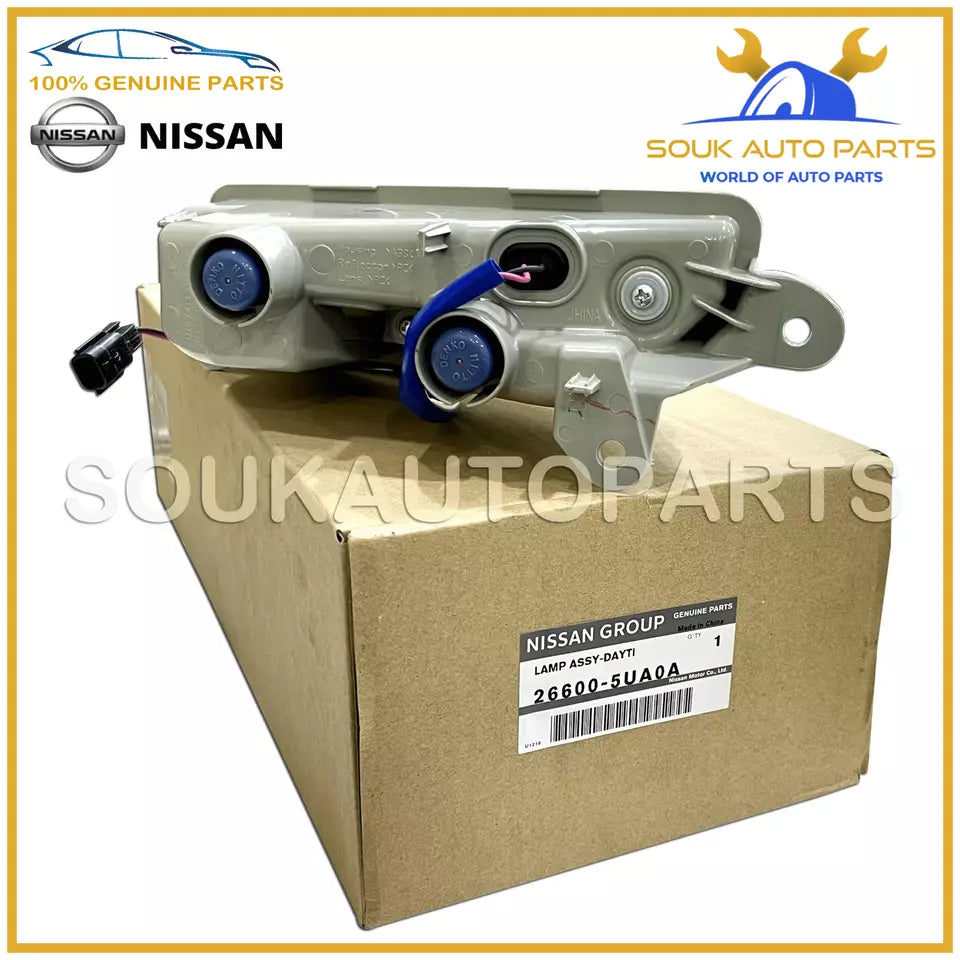 26600-5UA0A Genuine Nissan LAMP ASSY DAYTIME, RH 266005UA0A OEM INFINITI QX50