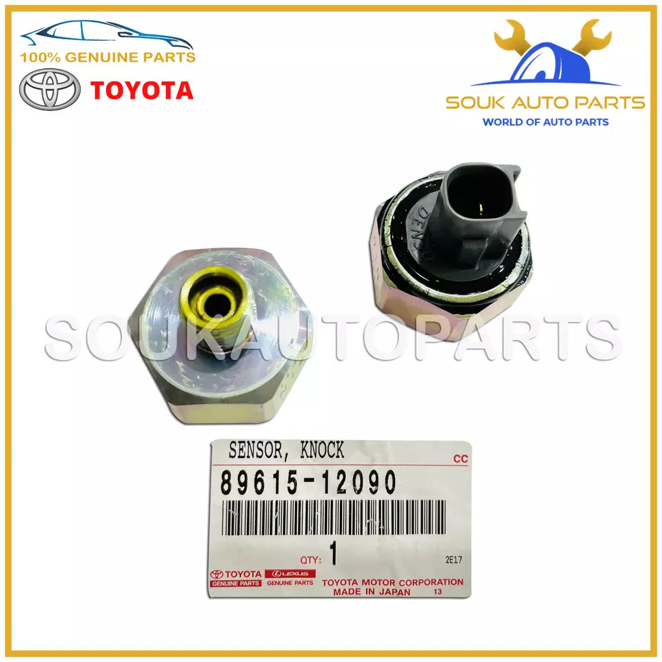 89615-12090 Genuine Toyota 2 Pcs SENSOR, KNOCK CONTROL 8961512090 OEM