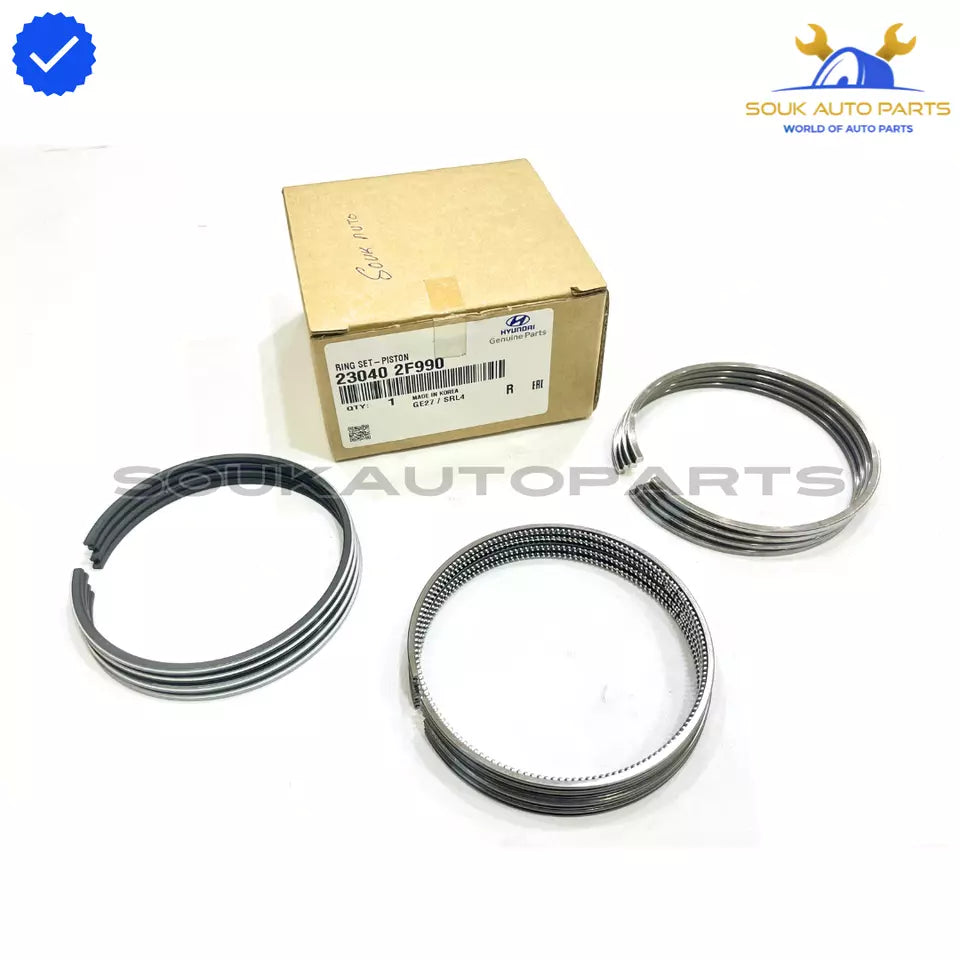 23040-2F990 Genuine Hyundai RING SET PISTON 230402F990 OEM GRAND SANTAFE