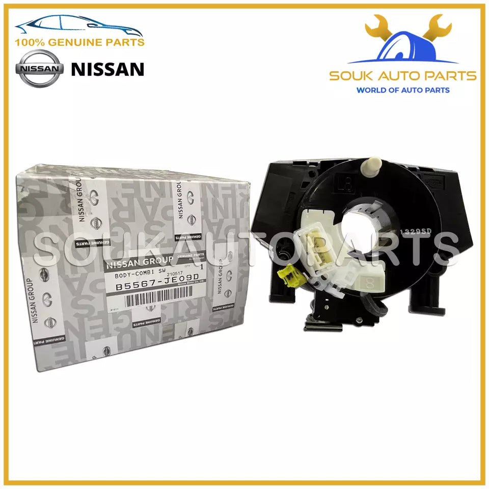B5567-JE09D Genuine Nissan BODY-COMBINATION SWITCH B5567JE09D OEM X-TRAIL QR25DE