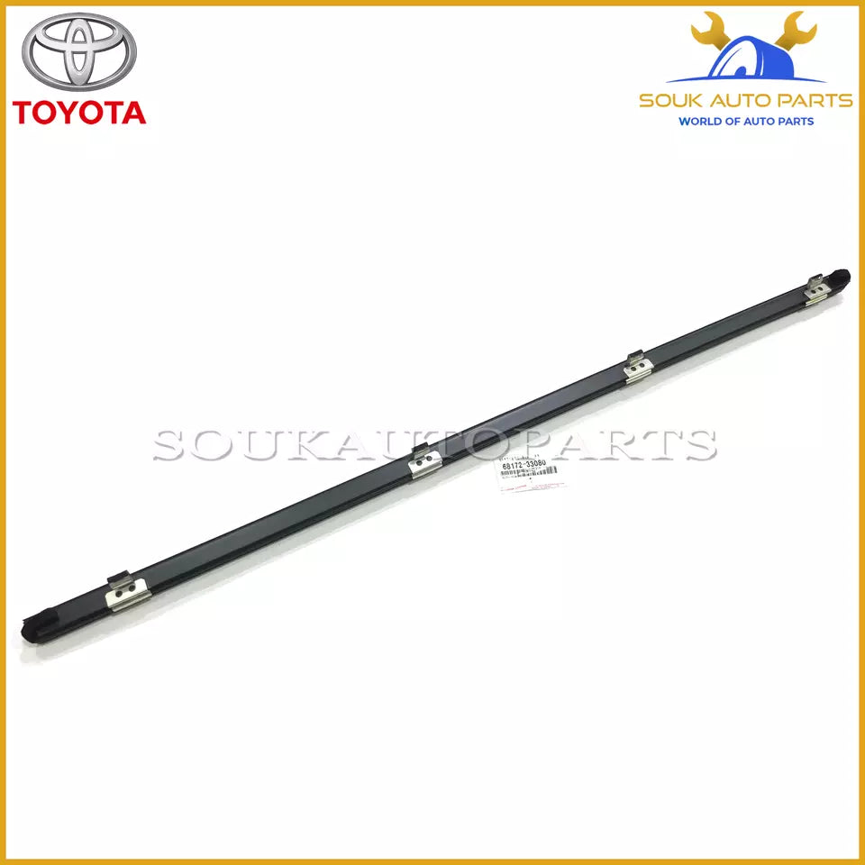 68172-33080 Genuine Toyota WEATHERSTRIP, FR DOOR GLASS, INNER LH 6817233080 OEM
