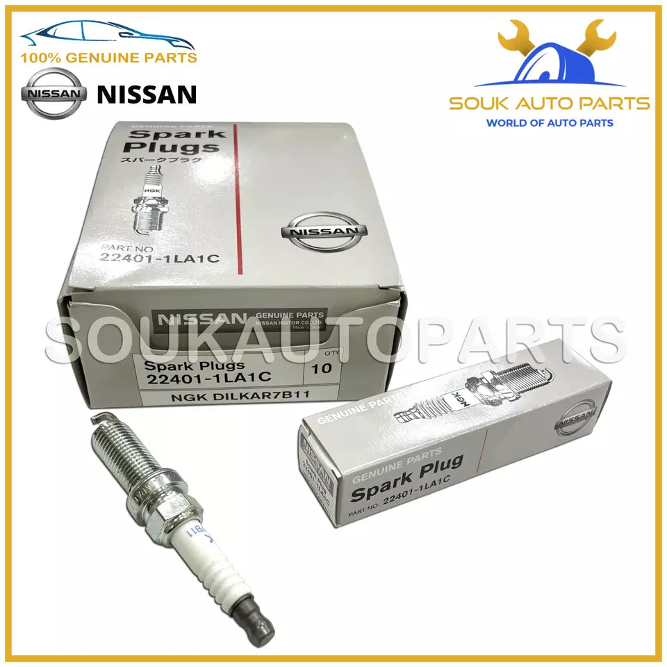 22401-1LA1C Genuine Nissan SPARK PLUG SET OF 8Pcs VK56D Y62 PATROL Infiniti QX80