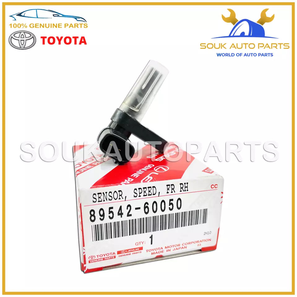 89542-60050 Genuine Toyota SENSOR SPEED RIGHT FRONT &amp; REAR 8954260050 OEM