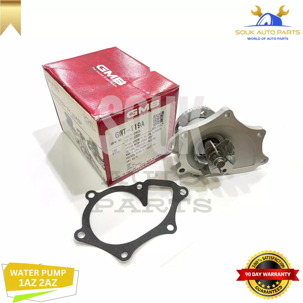 16100-28040/41 WATER PUMP 1AZ &amp; 2AZ-FE For Toyota RAV4 PETROL 2000-09