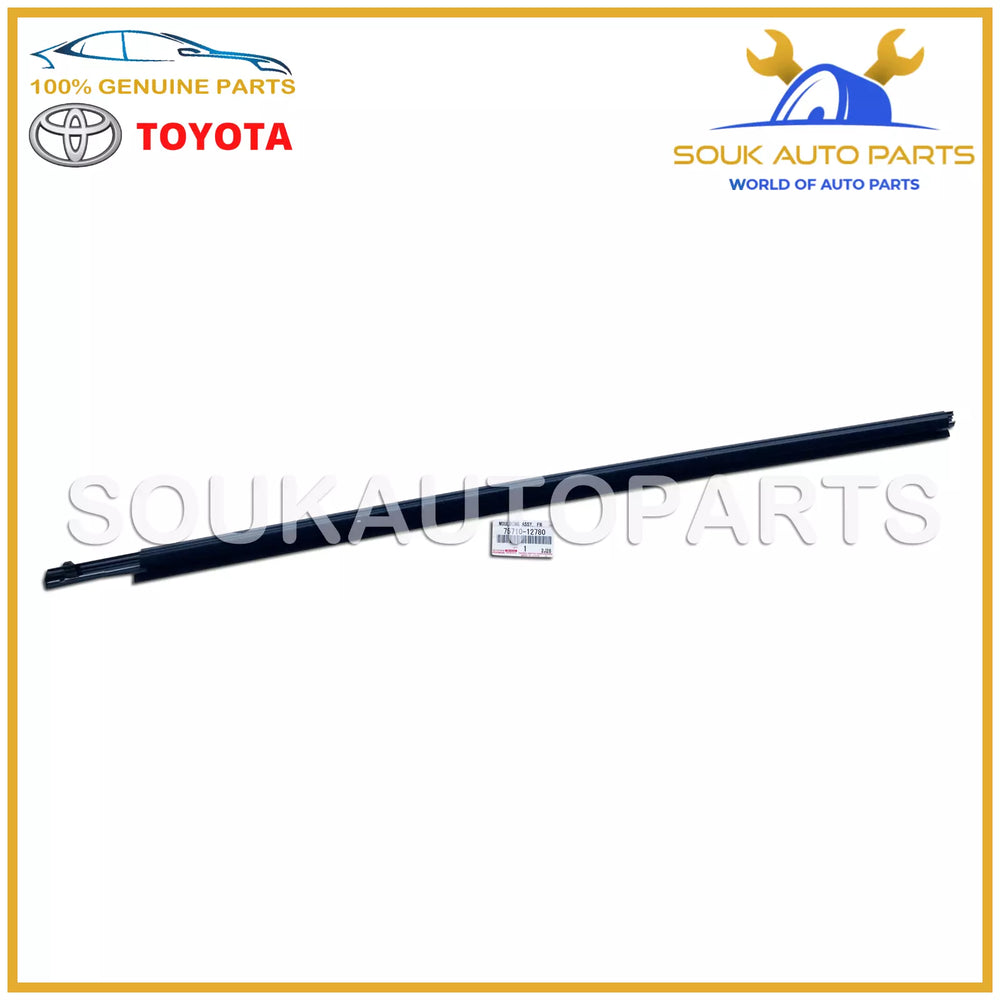 75710-12780 Genuine Toyota MOULDING ASSY, FRONT DOOR BELT, RH 7571012780 OEM