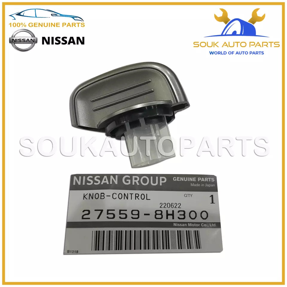 27559-8H300 Genuine Nissan KNOB-CONTROL 275598H300 OEM