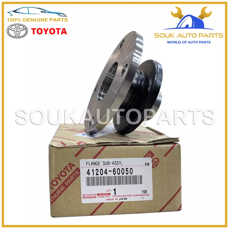 41204-60050 Genuine Toyota FLANGE SUB-ASSY, RR DRIVE PINION COMPANION, RR LX450