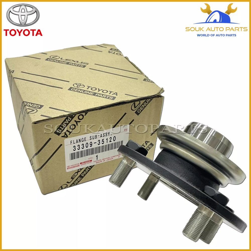33309-35120 Genuine Toyota FLANGE SUB-ASSY, OUTPUT SHAFT COMPANION 4RUNNER HILUX